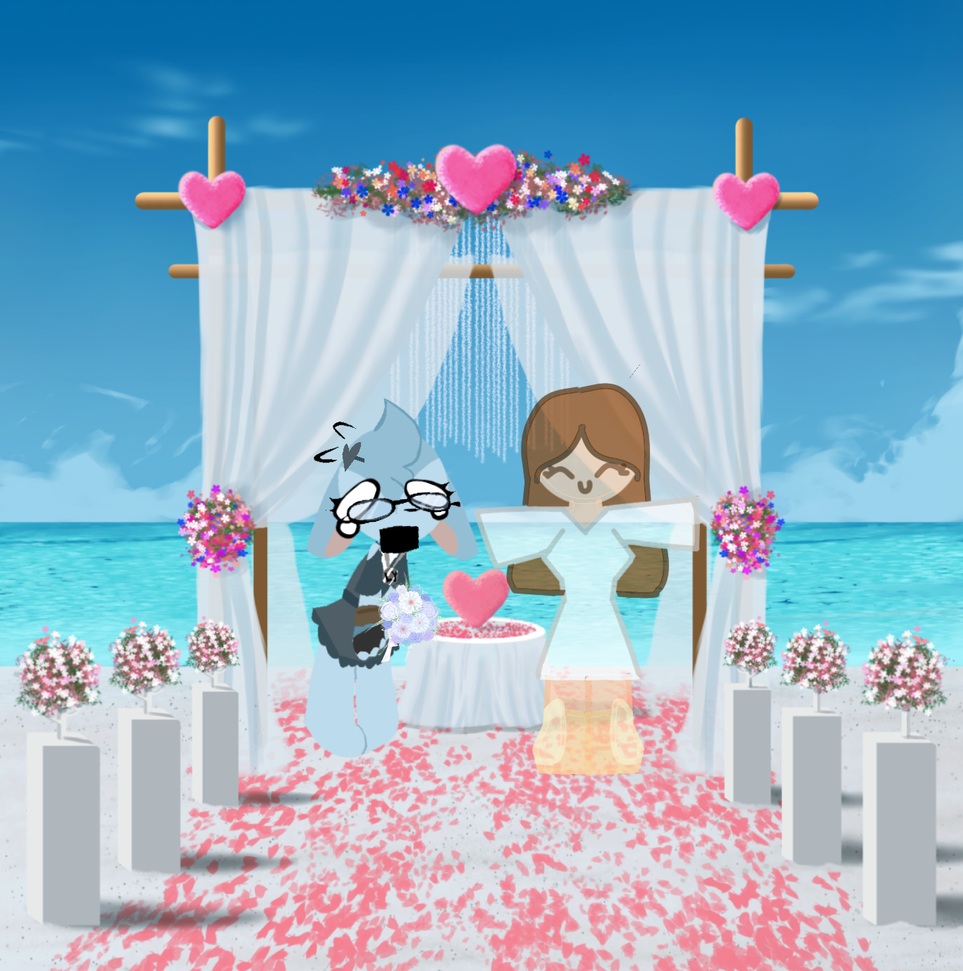Wedding collab - ibisPaint