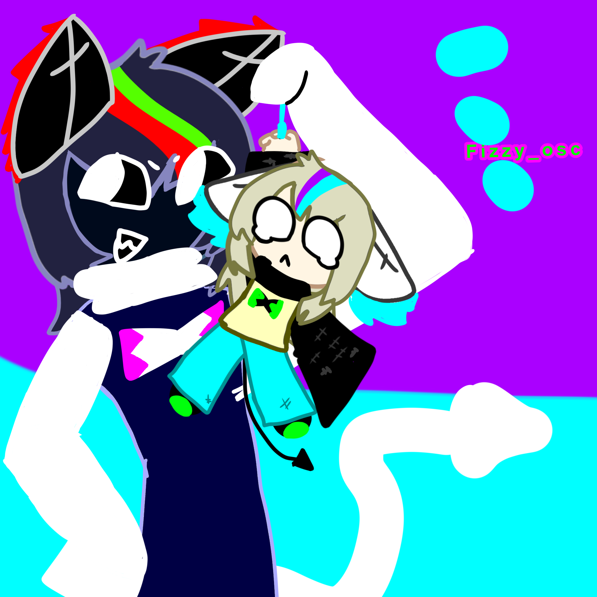 Yzzif and fizzy - ibisPaint