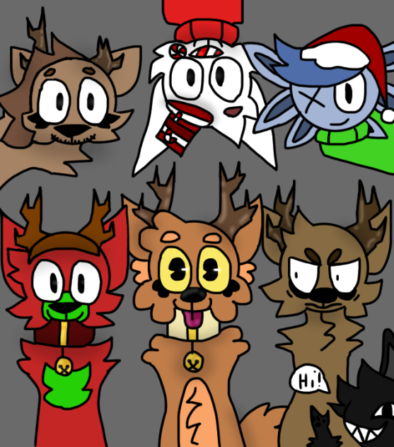 All My Christmas Characters 🎄🎁☃️