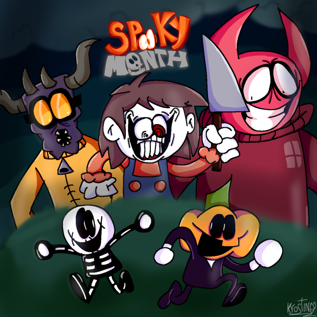 Spooky Month Fanart - ibisPaint