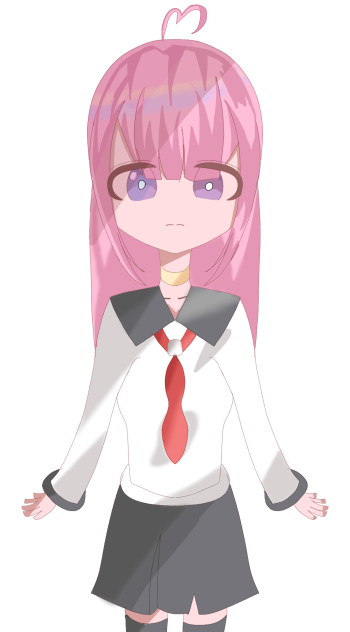 わらびちゃんの代理をオリジナルで塗った！