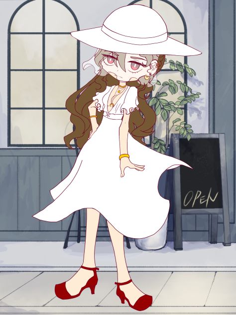 Runa eclipsis, the lady