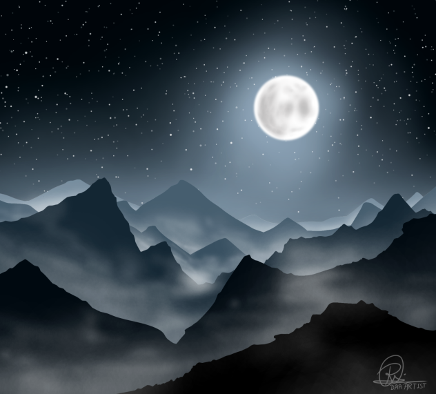 Foggy night