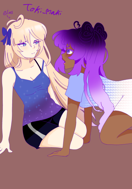 Mona and kokomi self and friend insert