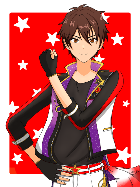 流星レッド！守沢千秋！！ - ibisPaint