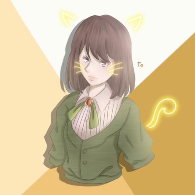 A Cat !! - ibisPaint