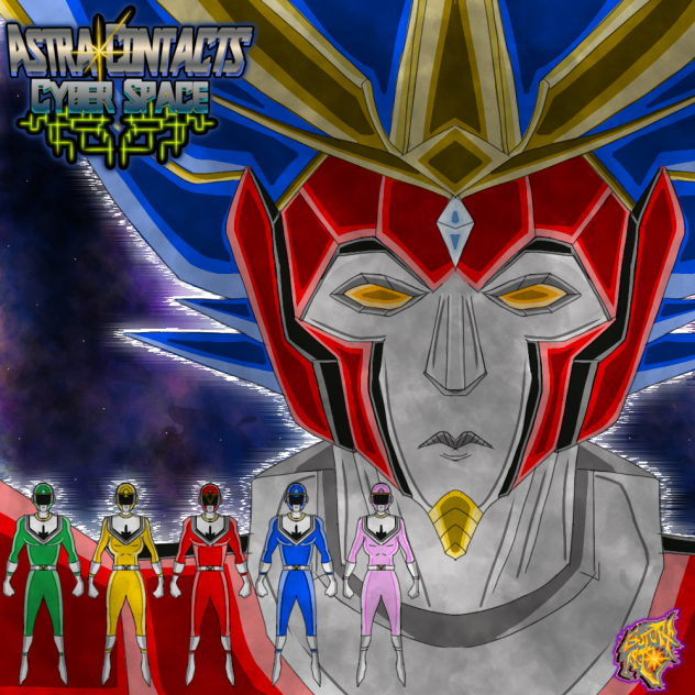 Astra Contacts Cyber Space with Megazord