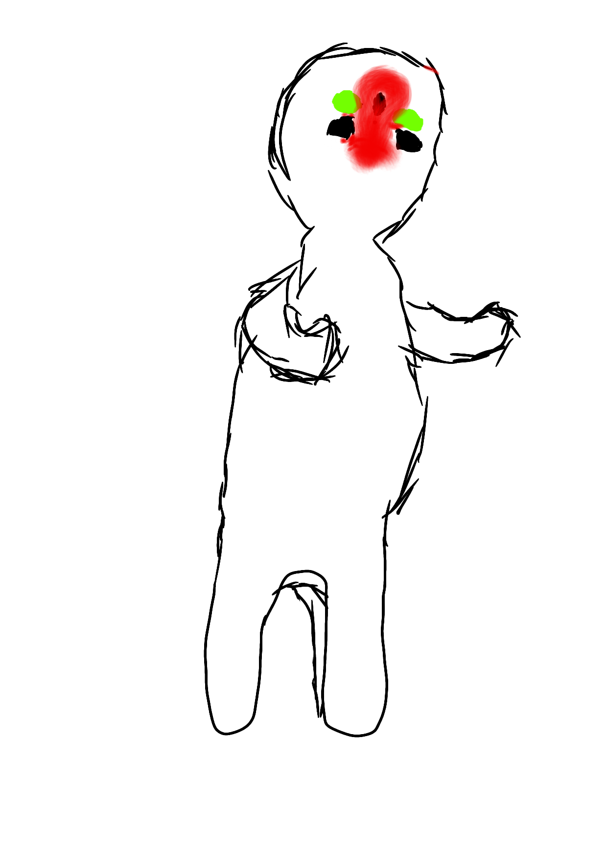 SCP 173 - ibisPaint