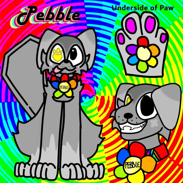 I re-did Pebble in my style!!