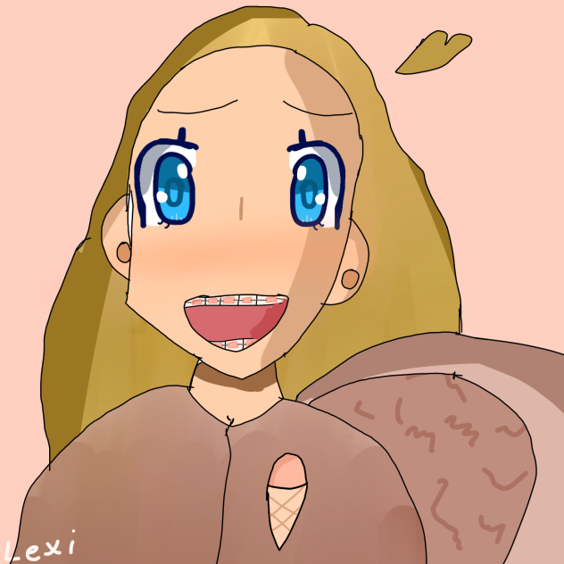 Ice cream sweatshirt gurl