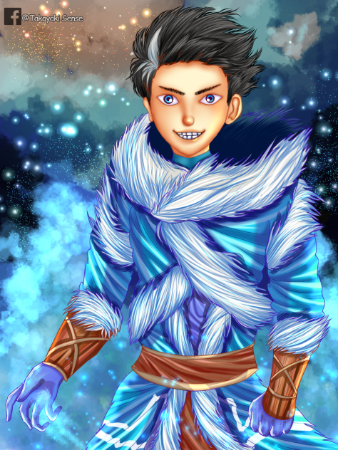 Boboiboy Ice Semirealism