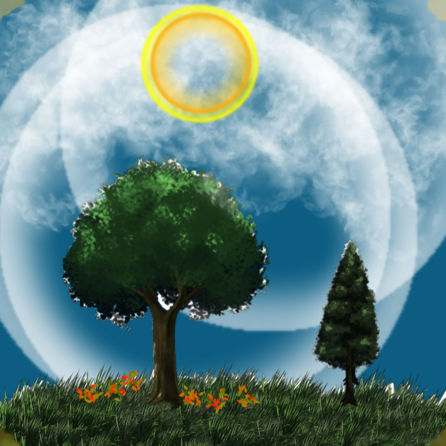 Mid day background - ibisPaint