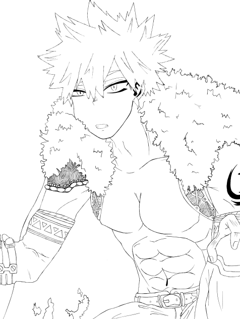 Fantasy Bakugou Katsuki