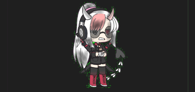 a glitch oc