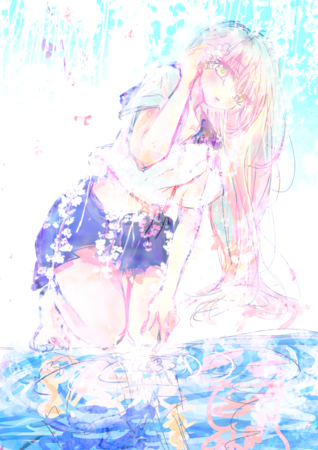 流るる花筏