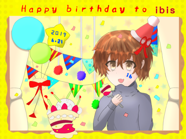Happy birthday to ibis