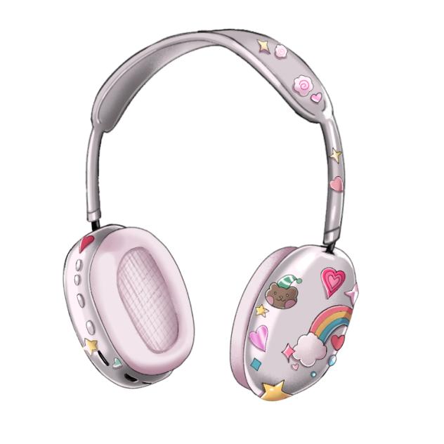 aesthetic y2k headphone