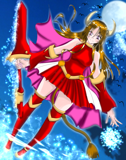 怒るアキナ