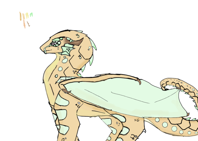 Rainwing speed paint