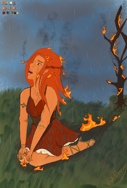 Burn - ibisPaint