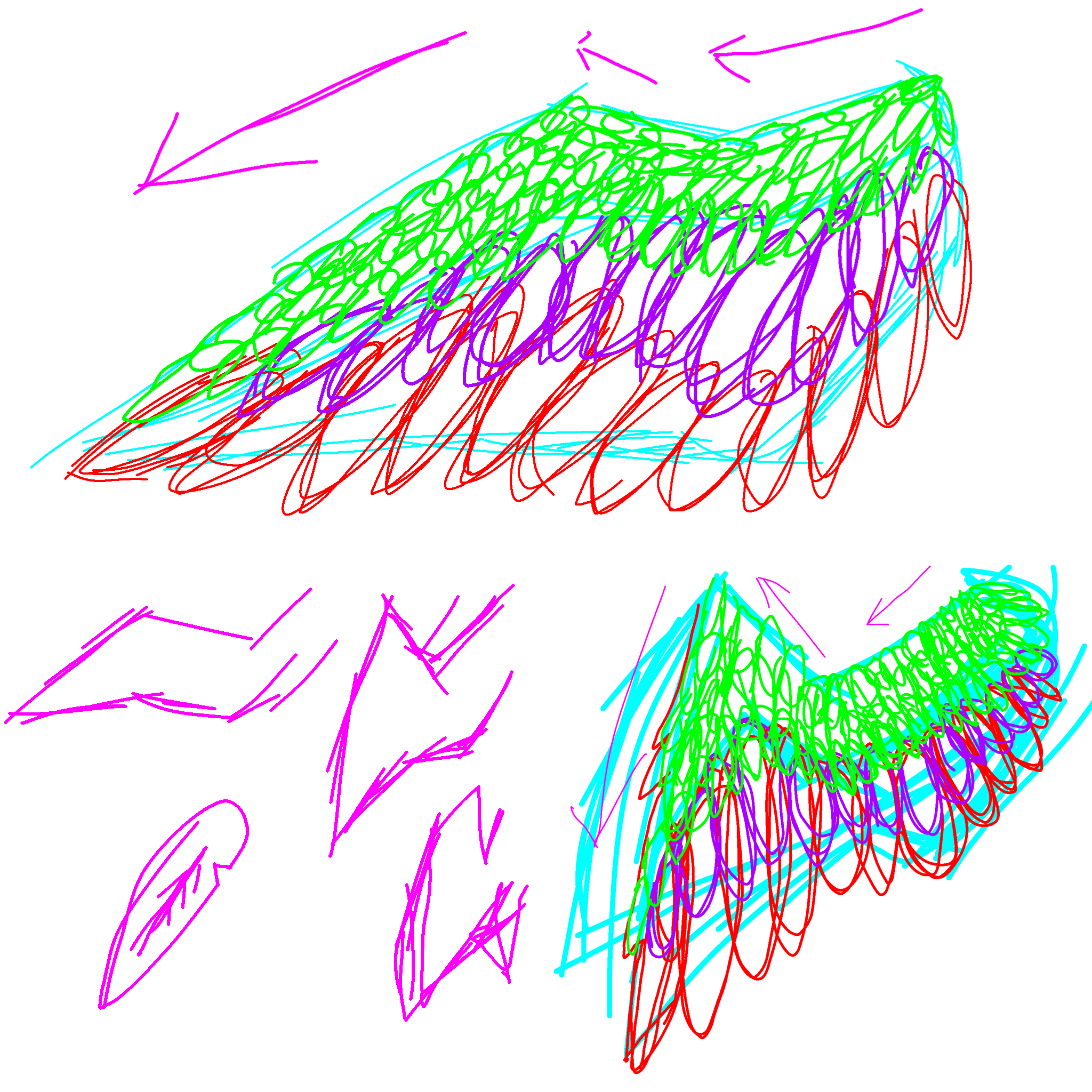Basic wing realism base - ibisPaint