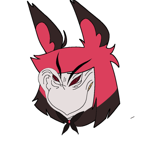 Alastor as the grinch