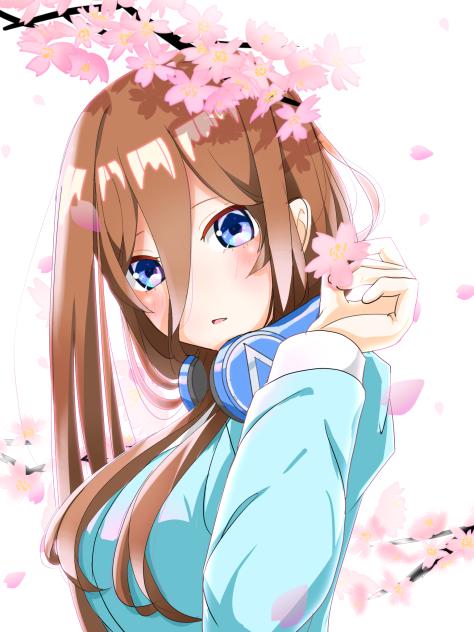 ちょっと春っぽい中野三玖(五等分の花嫁)