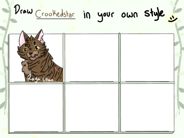 Draw crooked star in your own style meme