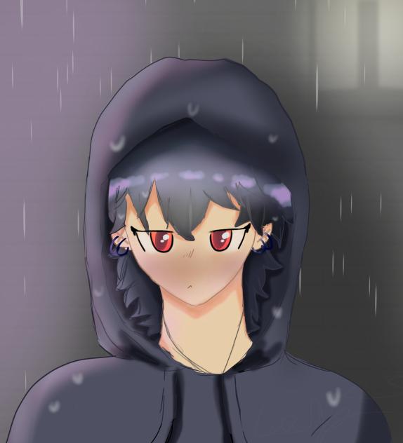 Alleyway...and rain!