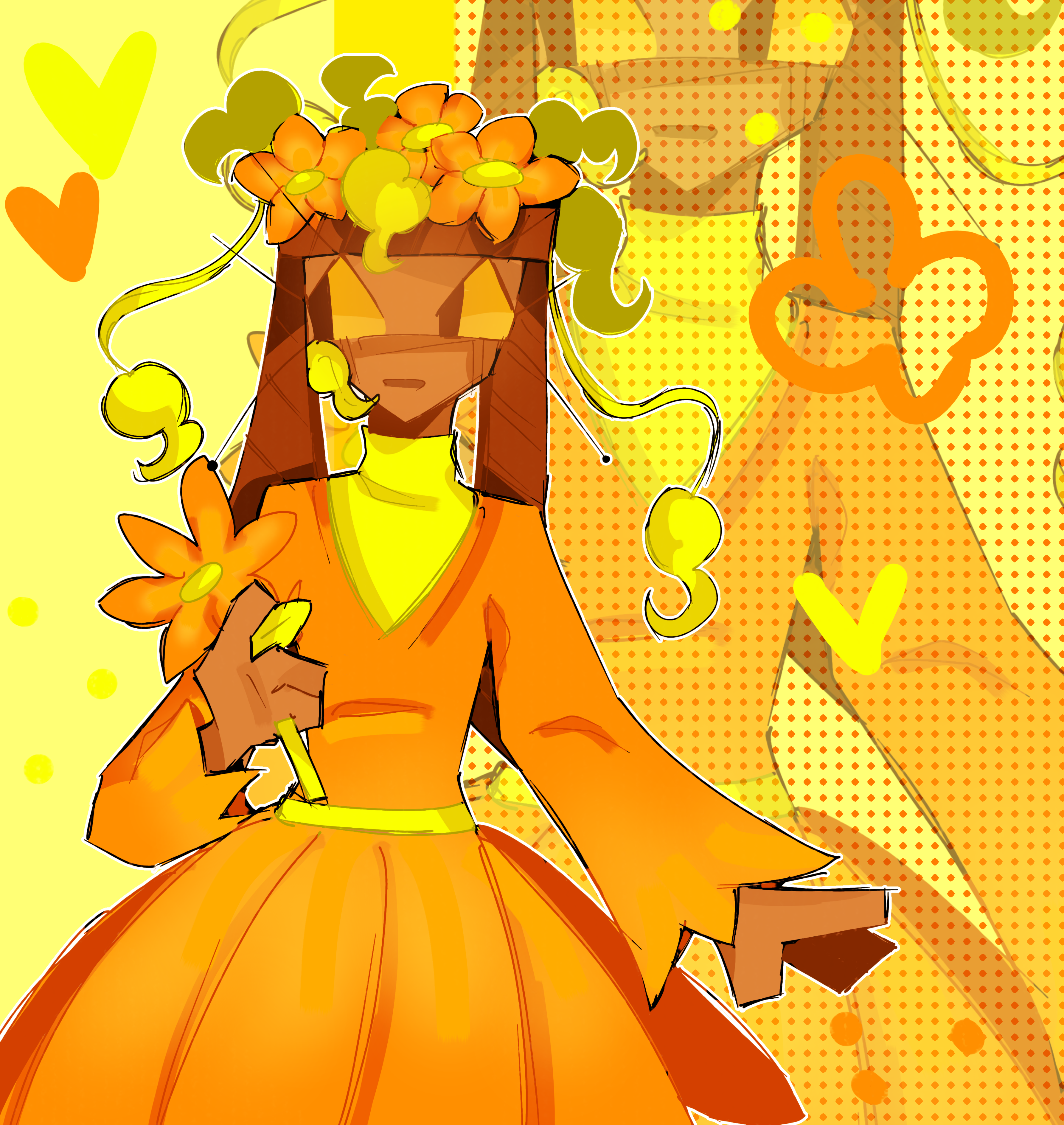 Changed how I draw her - ibisPaint