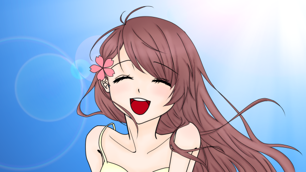 線画 塗らせていただきました！