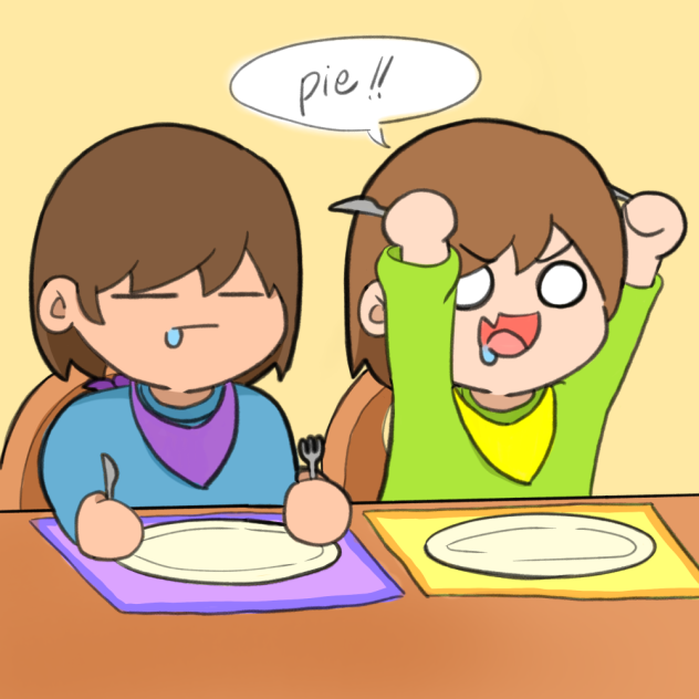 フリスクとキャラ