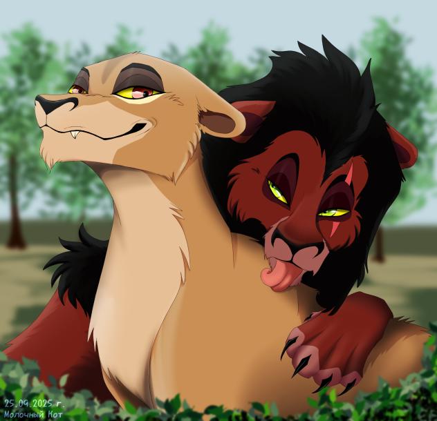 Scar and Zira
