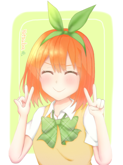 五等分の花嫁 中野四葉 isp ars10+ 五等分の花嫁 中野四葉 - ibisPaint