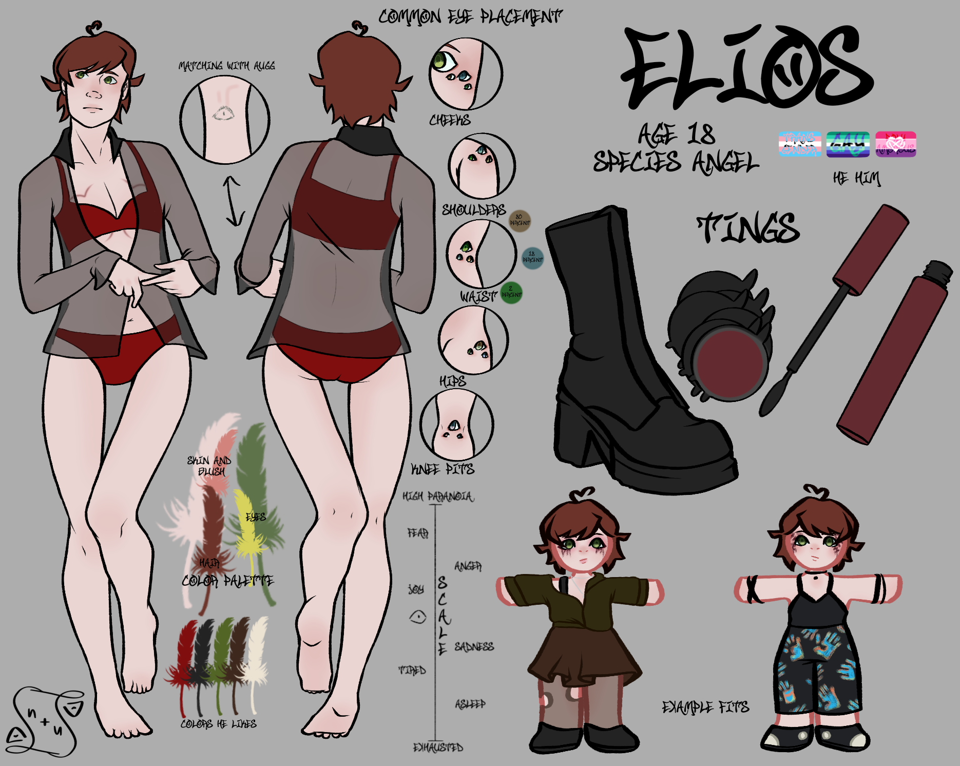 Elios Ref Sheet - ibisPaint