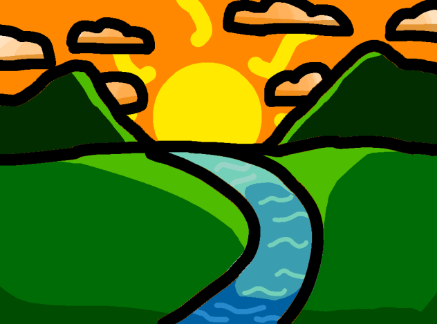 simple art (made to be in hell)
