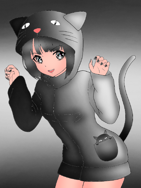 Cat girl 🐈‍⬛💕