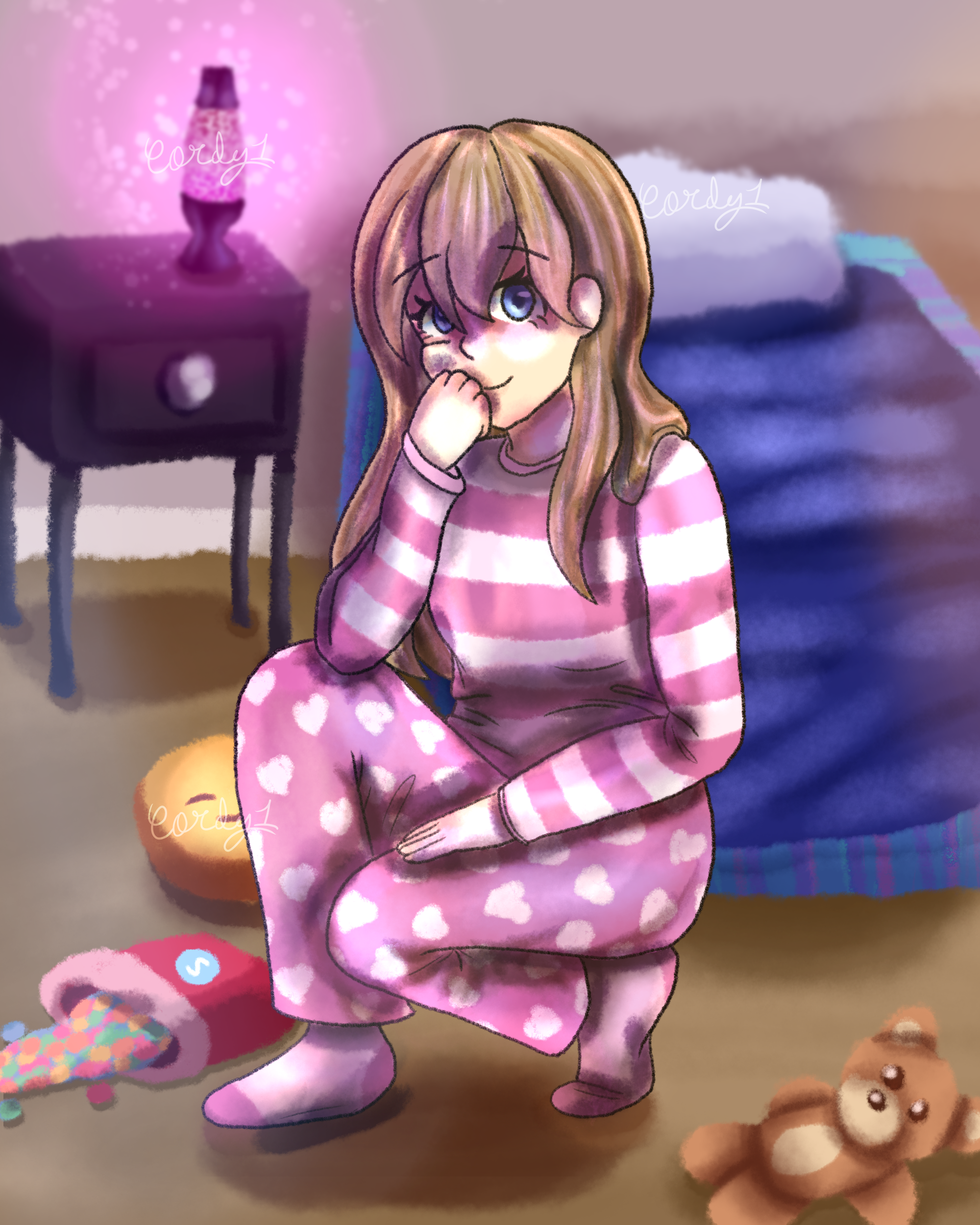 Pajama girl remastered - ibisPaint