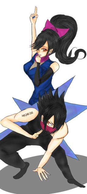 ゲッコウガ擬人化♂♀