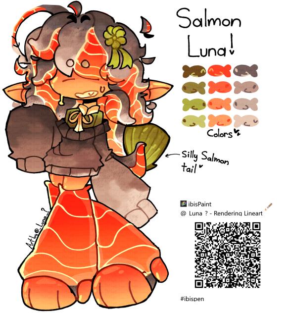🍥- Salmon Luna - Rendering Brush-🍥