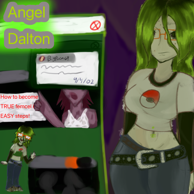 Genderbent angelo dalton😋