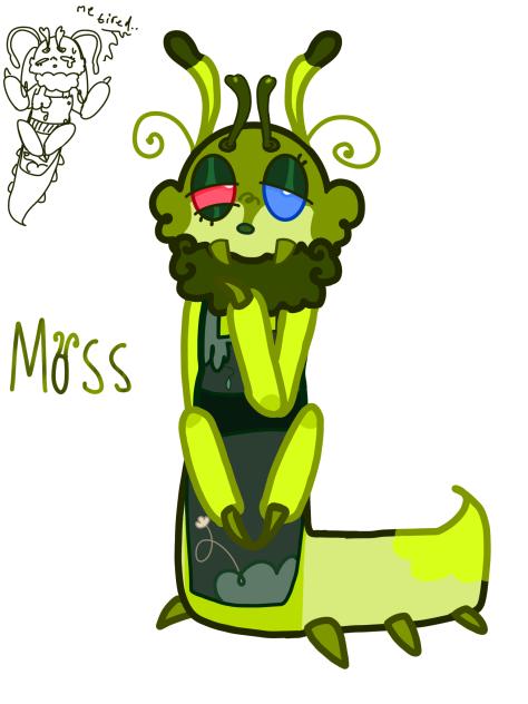 My new oc Moss