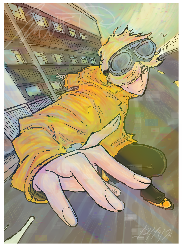 Perspective practice 1 - ibisPaint