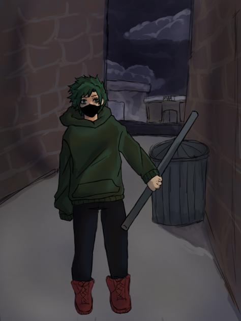 vigilante deku au