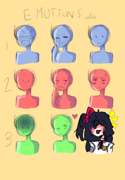 Emotions Collab - ibisPaint