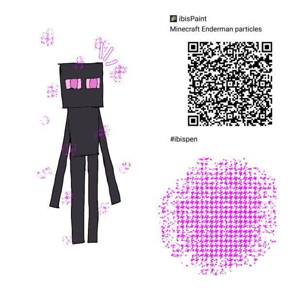 Enderman particles