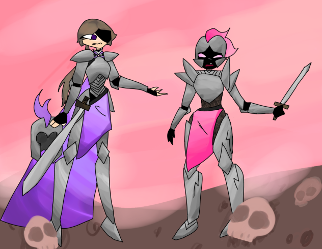 Two knights