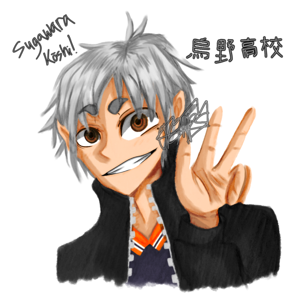 Sugawara Kōshi from Haikyuu!!