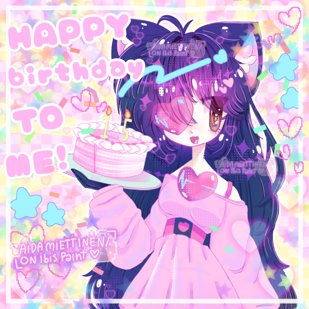 happy birthday to me~