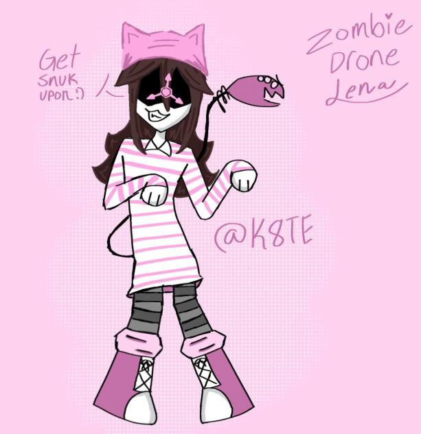 Zombie Drone Lena! (All credits to K8TE)
